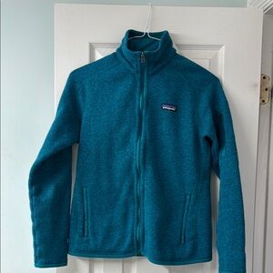 Teal Full-Zip Fleece Jacket